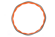 Lade das Bild in den Galerie-Viewer, VHoop Black/Orange/Silver - Smart Fitness Hula Hoop