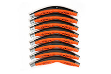 Lade das Bild in den Galerie-Viewer, VHoop Black/Orange/Silver - Smart Fitness Hula Hoop
