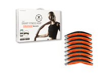 Lade das Bild in den Galerie-Viewer, VHoop Black/Orange/Silver - Smart Fitness Hula Hoop
